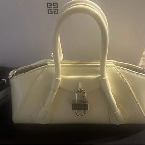 Givenchy Stretch Handbag in color soft yellow brand new with tags.